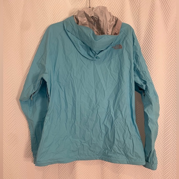 North Face Blue Rain Jacket - Picture 3 of 4
